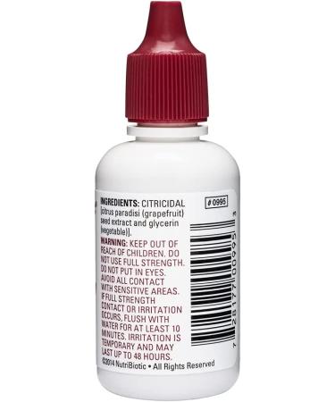 NutriBiotic Maximum GSE Liquid Concentrate 1 fl oz - Powerful Grapefruit Seed Extract for Health - Buy Online on GoSupps.com
