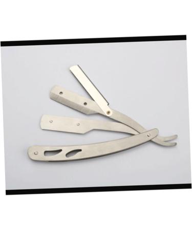 Doitool Stainless Steel Wet Razor & Mustache Scissors Set Precision Eyebrow Trimmer & Hairdresser Shaver for Men | International Shipping Available - Buy Online on GoSupps.com