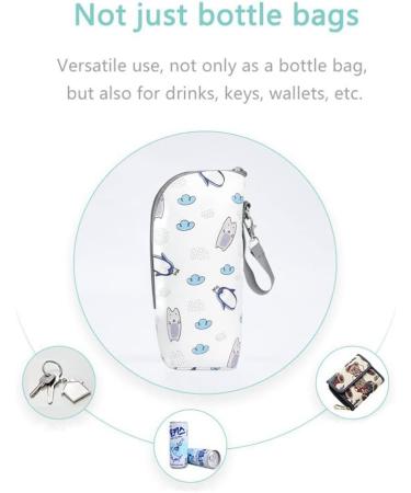 DZOZO Insulated Milk Bottle Bag - Portable Breastmilk Storage Tote | Thermal Bottle Warmer & Holder | Baby Feeding Carrier | Multicolor - Buy Online on GoSupps.com