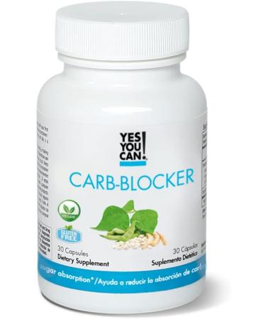 Organic Carb Blocker: Metabolism Booster, Calorie & Carb Reduction - 30 Capsules, Gluten-Free - Buy Online on GoSupps.com