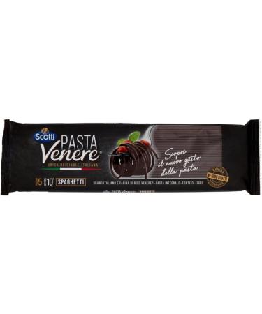  Italian Gourmet E.R. Riso Scotti Pasta Venere Spaghetti with Durum Wheat Semolina and Venere Black Rice Flour 400g + 400g Box of 3 - Buy Online on GoSupps.com