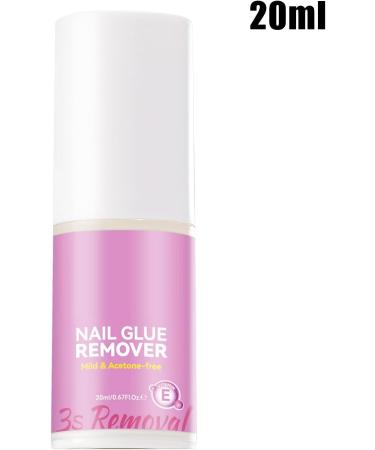  Tanxemery Nail Glue Remover | 20ml Sticky Gel Cleaning Spray Gentle Manicure and Pedicure Remover | For Beginners and Professionals Daily Use - Buy Online on GoSupps.com
