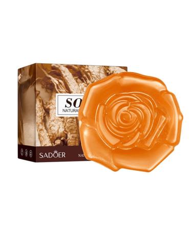 Aublinto Bulgarian Ginseng Soap - Natural Shower Soap as Solid Shower Gel and Solid Shampoo - Premium Shower Bar - Solid Shower Gel for All Skin Types