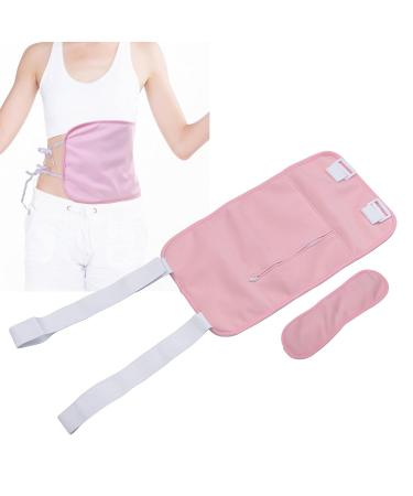 Adjustable Washable Castor Oil Wrap for Liver Detox | Reusable Leaf-Proof Pack in Khaki - Buy Online on GoSupps.com