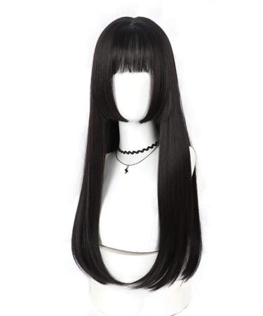 Buy BGHJUE Long Straight Wig for Women | Natural Full Head Hair Set - International Shipping Available - Buy Online on GoSupps.com