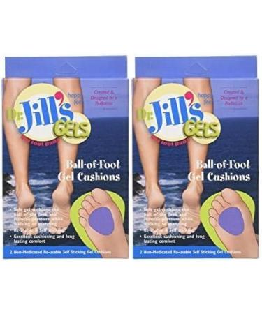 Dr. Jill's Gel Ball of Foot Cushions - Purple