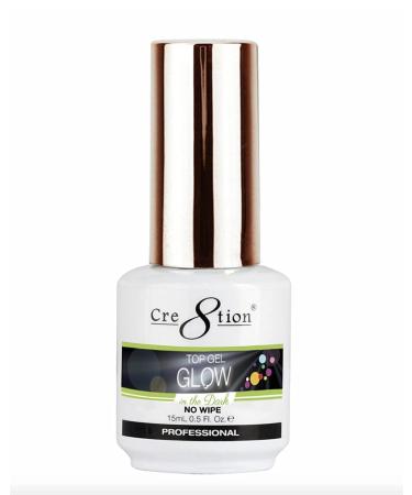 Glow in The Dark Soak Off Top Coat Gel Polish - For Nail Art with UV Lamp - Cre8tion - Buy Online on GoSupps.com