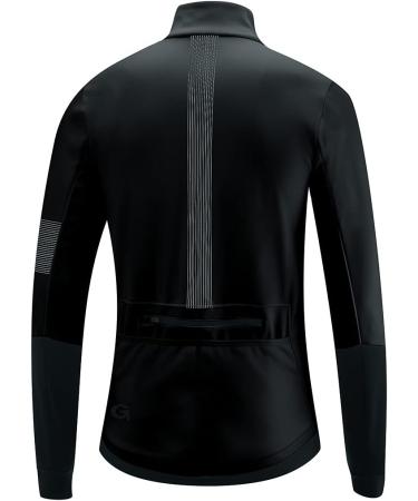 Gonso Men's Softshell Jacket Valaff 4XL Plus Size - Black | International Shipping Available - Buy Online on GoSupps.com