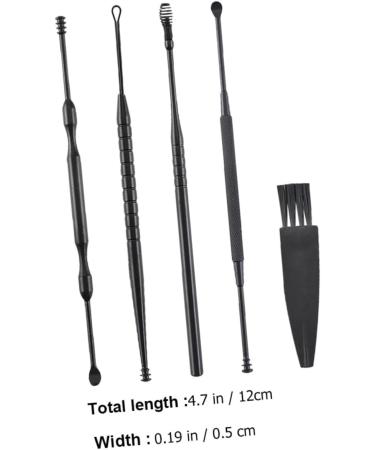 Baluue Ear Cleaner Set | Professional Ear Wax Removal Kit with Ear Wax Spoon and Visual Earpick Tool - Buy Online on GoSupps.com