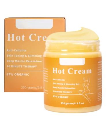 Hot Cream Cellulite Cream Body Shape Cream Slimming Weight Loss Cream Fat Burner Massage Cream Muscle Relaxation Cream Home Portable