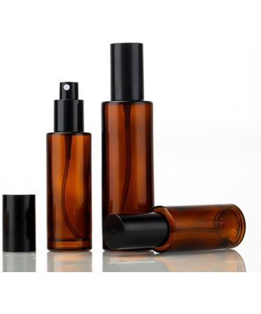 TUPSYBL 2 Pcs 100ml 3.4oz Upscale Amber Glass Spray Bottles Refillable Fine Mist Spray Bottles Cosmetic Bottles Containers for Essential Oil Aromatherapy Makeup Travel - Buy Online on GoSupps.com