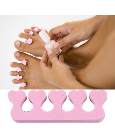 Pink 100 Pcs Disposable Soft Sponge Toe Finger Separators for Pedicure - Buy Online on GoSupps.com