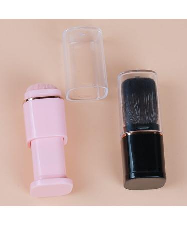 Leenchi 2-Piece Kabuki Brushes Set - Retractable Blush & Foundation Brushes - Buy Online on GoSupps.com