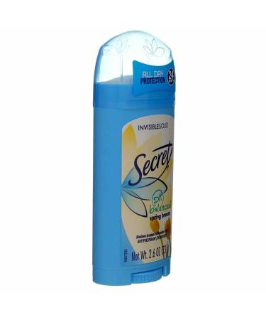 Secret Deodorant Spring Breeze Solid 2.6 oz - Pack of 3 | Long-Lasting Protection - Buy Online on GoSupps.com