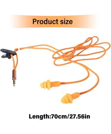 Reusable Corded Silicone Ear Plugs - Noise Cancelling Ear Protection for Work & Sleep | International Shipping - Buy Online on GoSupps.com