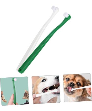 Beavorty 4pcs Handheld Puppy Lightweight Manual Long Convenient Small Pet Supplies -bristle Brush 1 count (Pack of 1) Assorted Color - Buy Online on GoSupps.com