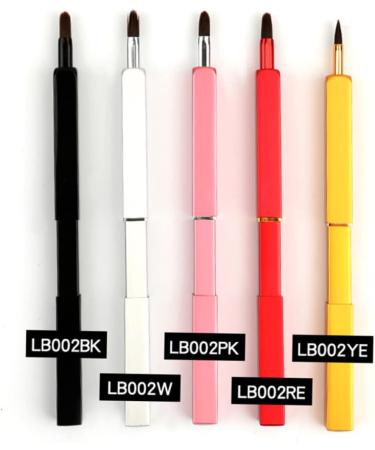 Travel Makeup Brush Lipstick Applicator Lipstick Brush Lip Gloss Brush Lipsticks Lip Scrub Brush Lipstick Makeup Brush Lip Applicator Wands Plate Retractable Red - Buy Online on GoSupps.com