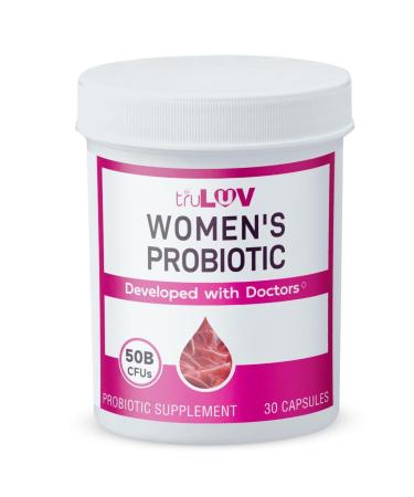 MY TRULUV Probiotics for Women Dietary Supplement for Health 30 Count (Pack of 1)