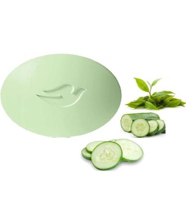  Dove Dove Beauty Cream Bar Solid Soap Various fragrances 2 x 90 g (8 units cucumber and green tea) - Buy Online on GoSupps.com