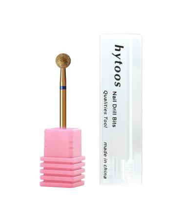 Buy 5mm Ball Cuticle Clean Nail Drill Bit | Titanium Series Russian Diamond - Professional Safety Under Nail Cleaner for Cuticle & Dead Skin | Electric Nail Accessories - Buy Online on GoSupps.com