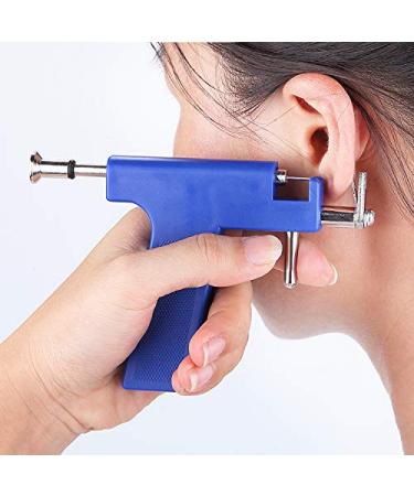 Professional 98 Pcs Ear Piercing Kit with Stainless Steel Tools and Silicone Backs - Painless Hole Tool Set for Ears Studs - Buy Online on GoSupps.com