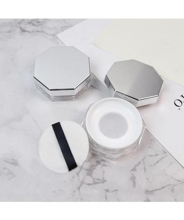 Buy #N/A Empty Powder Compact - Portable Makeup Box with Sieve for Loose Powder & Blusher | Perfect Makeup Container for Travel - Buy Online on GoSupps.com