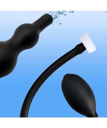 Silicone Enema Bulb Kit | Inflatable & Flexible Enema Kit for Home Use (Style 2 Anti Backflow) - Shop Internationally - Buy Online on GoSupps.com