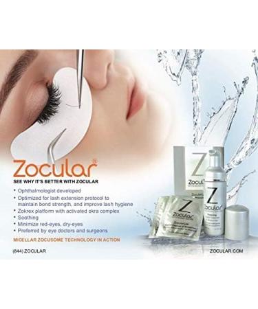 Zocular Zocuwipe Eyelid Wipes with Okra Complex + Zocufill Elixir Eye Gel - 40ct Eyelid Cleanser and Moisturizer Pads - Buy Online on GoSupps.com