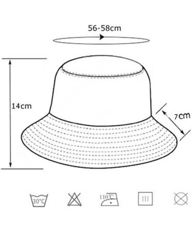 RUINUO Women's Cotton Plaid Bucket Hat - Colorful Sun Hat for Summer Travel - Buy Online on GoSupps.com