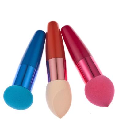 Housoutil 9 Pcs Makeup Brush Sponges Sponge Brush Concealer Brush Contour Brush Lip Brush Travel Major - Buy Online on GoSupps.com