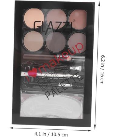 PLAFOPE Waterproof Eyebrow Powder 1 Set Eyebrow Powder Set Waterproof Eyebrow Makeup Eyebrow Powder Cosmetic Eyebrow Pencil - Buy Online on GoSupps.com