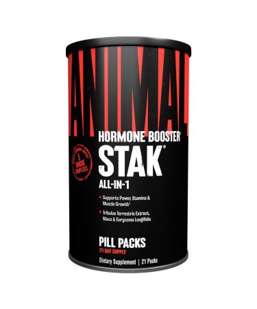 Animal Stak Complete Natural Hormone Booster Supplement with Tribulus Natural Testosterone Booster for Athletes Contains Estrogen Blockers 1 Month Cycle