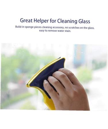 AMOYER Window Glass Magnetic Brush Practical Double Sided Window Dust Remover Quickly Household Glass Cleaner Wiper Practical Home Gadgets - Buy Online on GoSupps.com