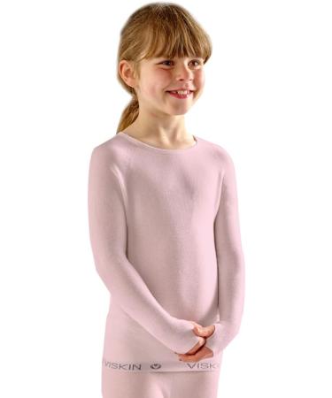 Viskin Kids Seamless Top – Eczema & Itchy Skin Relief Moisture-Absorbing Viscose Soothing for Ages 5-8 Pink - Buy Online on GoSupps.com