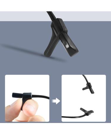 Liepglas eargrips 4 pairs of temple tips antislip holders Comfortable glasses for front sunglasses and secure fit for sports daily wear or work - Buy Online on GoSupps.com