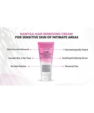 Hair Removal Cream for Intimate Skin women 60gm with After Wax Soothing Serum with Vitamin C 30gm - Buy Online on GoSupps.com
