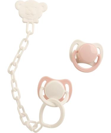Schildkr t Pacifier Set Pink | 2-Piece Doll Accessory for Amy Susi Lina Finn Lenchen & Klara International Shipping Available - Buy Online on GoSupps.com
