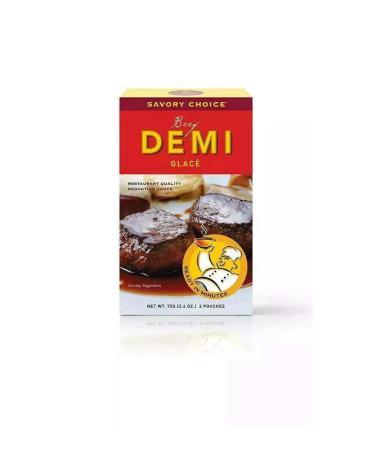 Savory Choice Beef Demi Glace Reduction Sauce 75g Packet (Pack of 3) - Buy Online on GoSupps.com