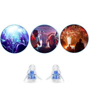 Noise Filtering Earplugs for Sleep | Silicone Ear Plugs for Travel & Musicians | Ear Protection & Noise Reduction - Buy Online on GoSupps.com