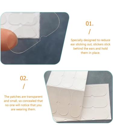 KALLORY Corrector De Ojeras Ear Cleaning 60pcs - Elf Ear Stickers for Protruding Ears - Buy Online on GoSupps.com