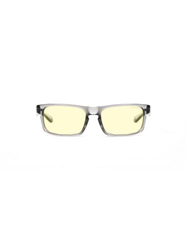 Gunnar gaming and computer glasses - enigma - blue light filter glasses premium bluauilter UV protection smoke ' - lens: amber (65% blue light protection) "amber" (blocks 65% blue light)