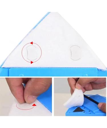 Wealthyn Window Cleaner Super Window Cleaner Magnetic Glass Cleaner Brush Super Window Cleaner Applicable Glass Magnetic Range is 3-8mm Super Window Cleaner (PP-Red) - Buy Online on GoSupps.com