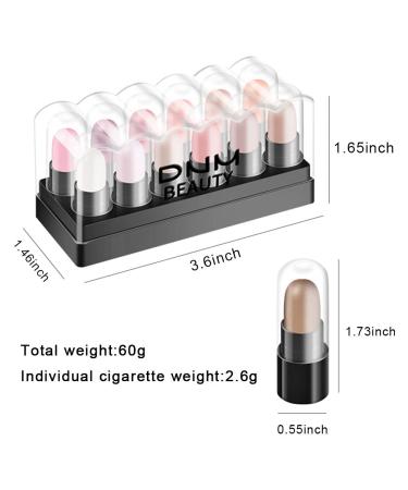 Buy AMY'S DIARY 12-Color Glitter Eyeshadow Stick Set Waterproof Smoky Eye Makeup Pen Perfect for Stunning Looks - Buy Online on GoSupps.com