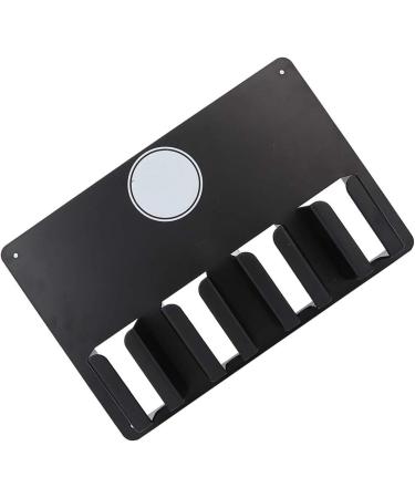 Partition Design Wall-Mounted Rack Hair Cutter Holder Storage Rack Brush Holder for Home Bathroom - Buy Online on GoSupps.com