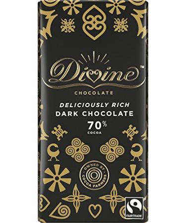 Divine | 70% Dark Chocolate | 13 x 90g