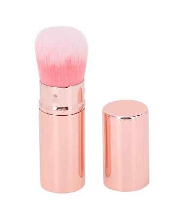 Retractable Makeup Brush - Ergonomic Soft Bristles Cosmetic Tool for Travel | Pink Dustproof Portable Beauty Brush - Buy Online on GoSupps.com