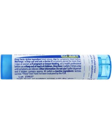 Boiron Aconitum Napellus 30C - Homeopathic Remedy Pellets (Approx 80) - Buy Online on GoSupps.com