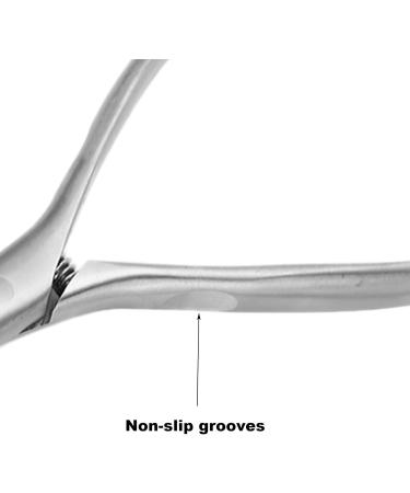 Cuticle Trimmer Nipper Toe Nail Clipper Nail Lifter Pedicure Remover Tools for Ingrown Toenail (streamer silver) - Buy Online on GoSupps.com