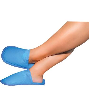 Rapid Relief Hot & Cold Therapy Slippers for Swollen Feet - Cooling Slippers for Neuropathy, Chemotherapy, Diabetes Foot Pain & More - Buy Online on GoSupps.com