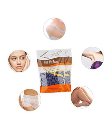 Dressoos Barber Hard Wax Beans for Sensitive Skin - Medium Black Pearl Depilatory Wax for Facial Hair Removal - Buy Online on GoSupps.com